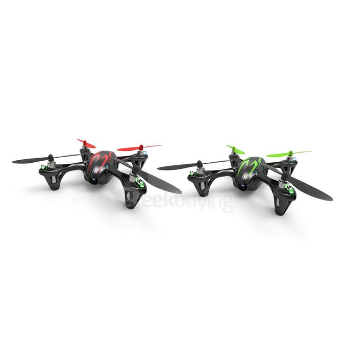 Hubsan X4 H107C 4CH RC Quadcopter 2.4G 6 Axis Gryo 0.3MP Camera RTF - Black & Red