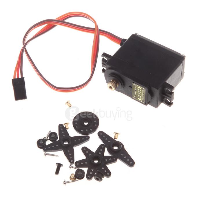 4 Sets MG995 Metal Gear High Speed Torque Servo RC Parts