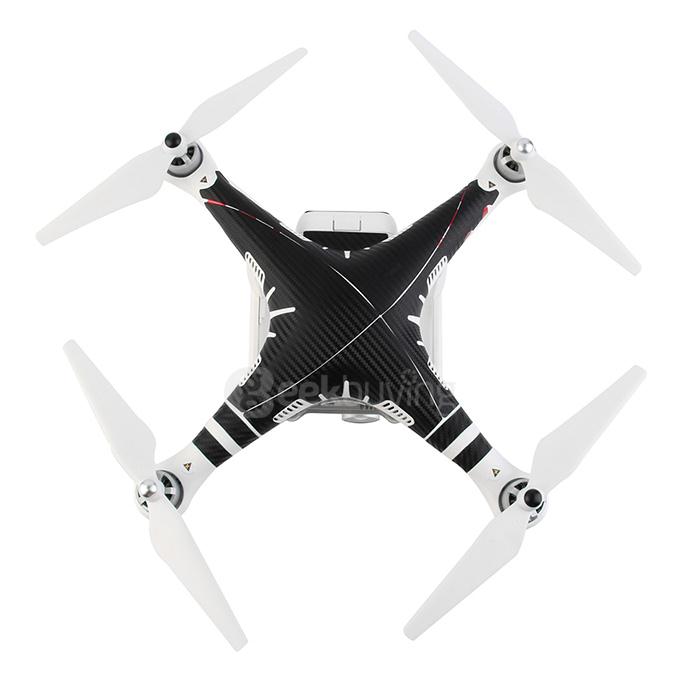 DJI Phantom 3 PVC Stickers Carbon Fiber Pattern Decals