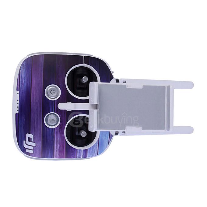 DJI Phantom 3 PVC Stickers Purple Woodgrain Pattern Decals