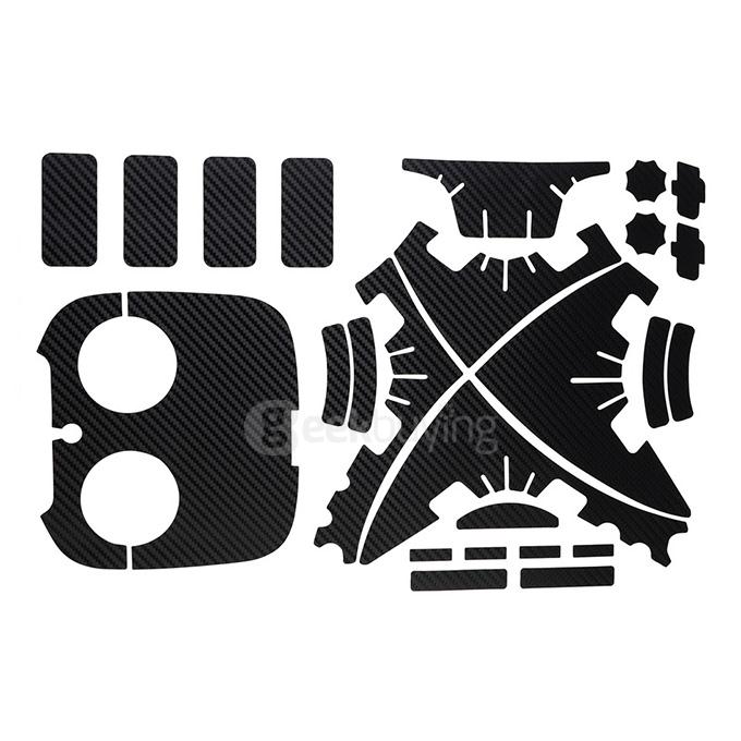 DJI Phantom 3 PVC Stickers Carbon Fiber Pattern Decals