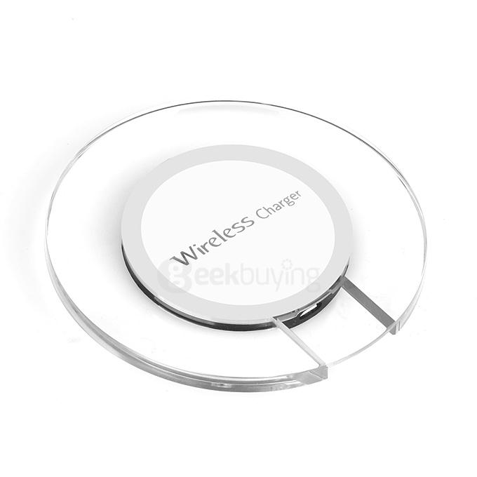 Itian A9 Qi Standard Wireless Charger Transmitter for Mobile Phones - White