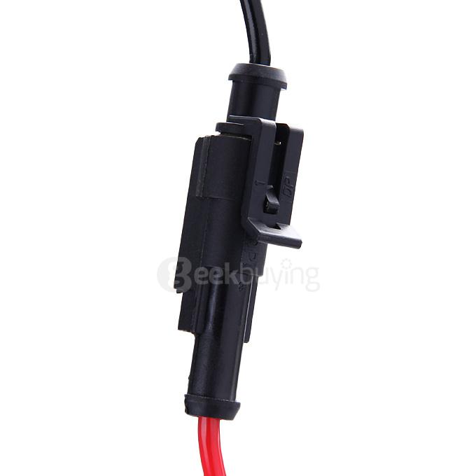 8000K Car H11 35W HID Xenon Headlight Light Lamp Bulb Replacement - Black + White ( One Pair )