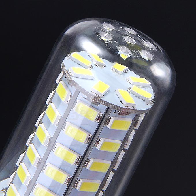 E14 220V 12W 1100LM 56LED 5730SDM Warm White LED Corn Light Bulb Night Light Lamp With Housing
