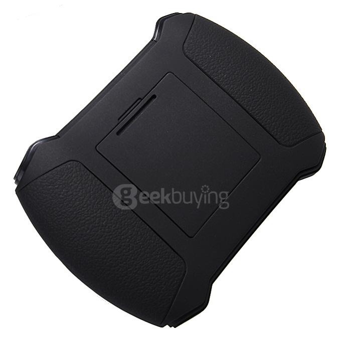 V6A 2.4GHz Mini Wireless QWERTY Touchpad Keyboard Air Mouse Handheld Remote Control For Laptop TV Box Tablet - White+Black
