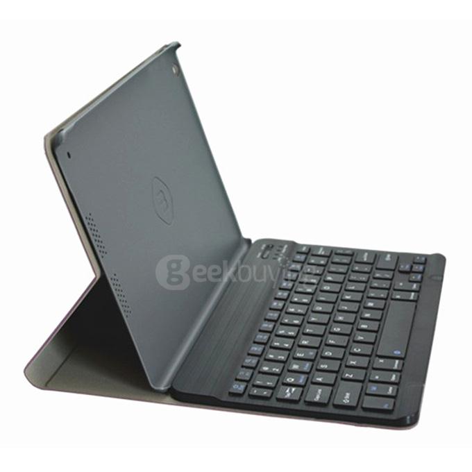 Removable Bluetooth Keyboard Leather Case for 9.7