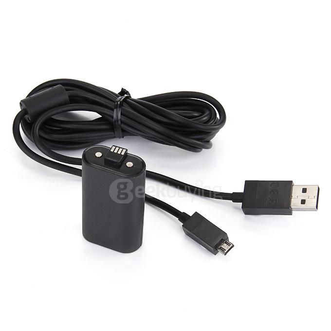 Xbox One Battery 1400mAh Charger Play Kit - Black
