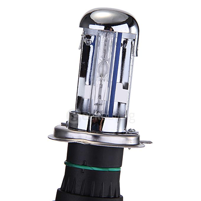 12000K H4-3 35W 12V DC230 Xenon HID Kit Car Headlight Slim Ballast Xenon Bulb White light - Black ( One Pair)