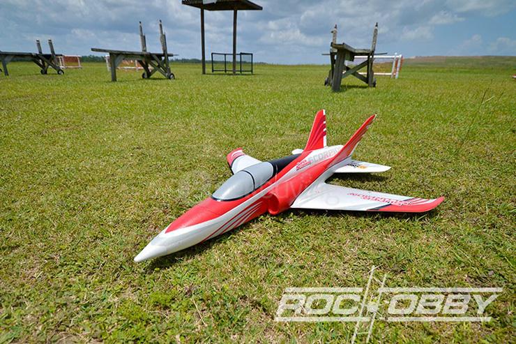 RocHobby Super Scorpion 70mm EDF Jet EPO Red PNP