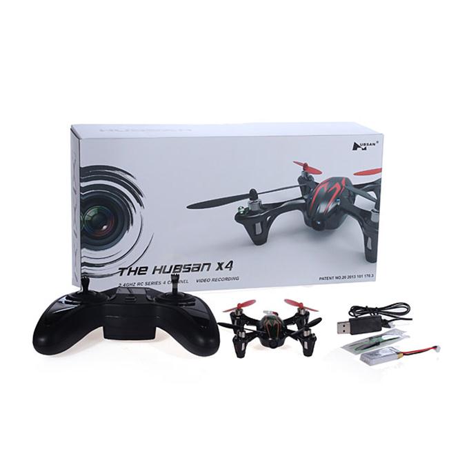 Hubsan X4 H107C 4CH RC Quadcopter 2.4G 6 Axis Gryo 0.3MP Camera RTF - Black & Red
