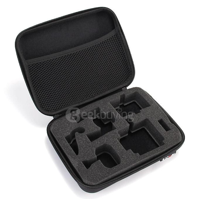 L Size Travel Box Waterproof Bag Carry Bag Large Travel Case for SJCAM SJ4000 - Black