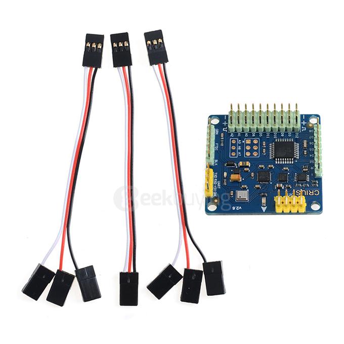 CRIUS MWC MultiWii SE V2.5 Version Multi-Copter 4-Axis Main Flight Control Board - Blue
