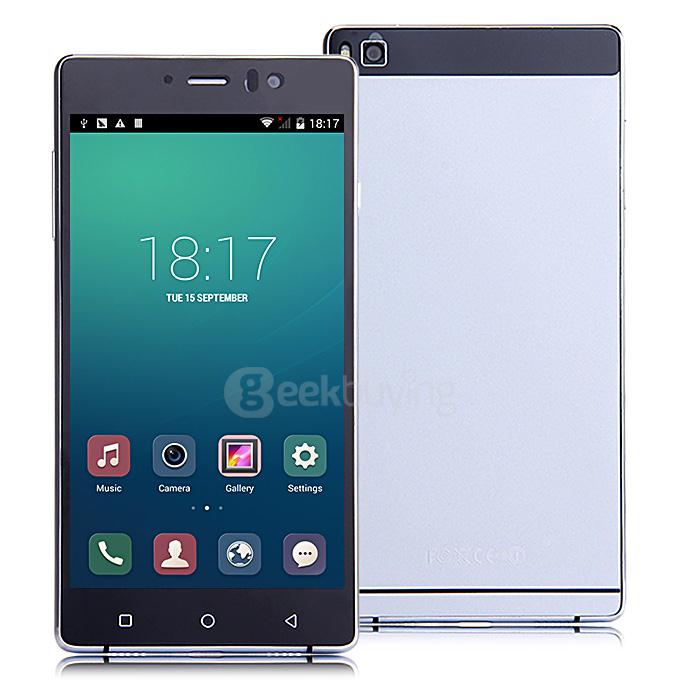 X-BQ P8 5.0inch HD Screen MTK6582 Quad Core 1.3GHz Android 5.1 Smartphone 512MB RAM 4GB ROM 3G GPS Miracast - Black