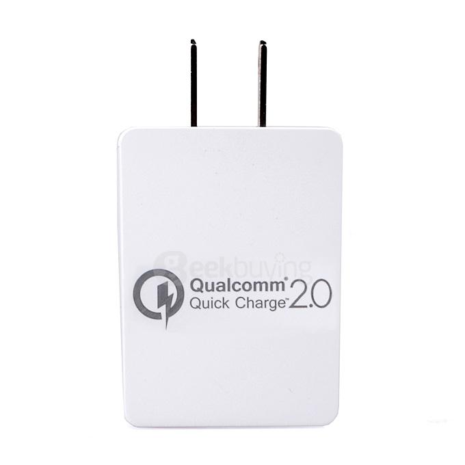Itian US Plug Quick Charger QC 2.0 Fast Charger For LG G4 Samsung Galaxy S6/S6 Edge Plus Sony z5 HTC ASUS Zenfone 2 Xiaomi Mi4 - White