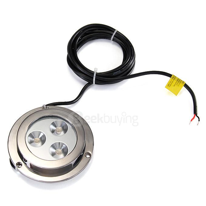 6W IP68 Marine Light Yacht LED Light Underwater Light - Blue Light