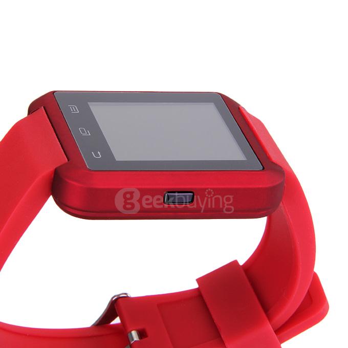 U8 U Watch MTK Bluetooth Smart Watch for iPhone Samsung S4/Note5 Android Smartphones - Red