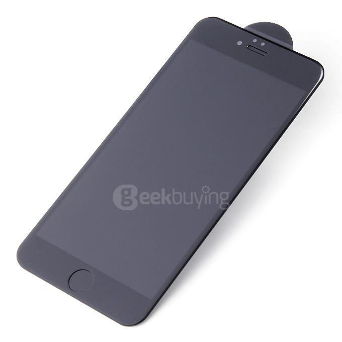 Makibes 3D Curved Surface Toughened Glass 0.33mm Screen Protector Film Cover Arc Edge For iPhone 6 Plus 5.5 inch-Black