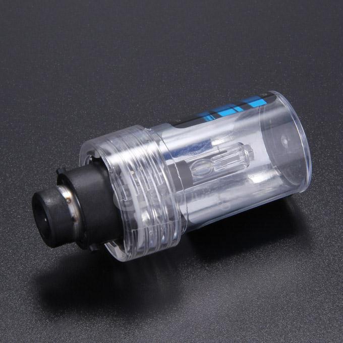 12000K 55W D2R Car HID Brilliant Blue Xenon Headlight Light Lamp Bulbs - Black + White ( One Pair)