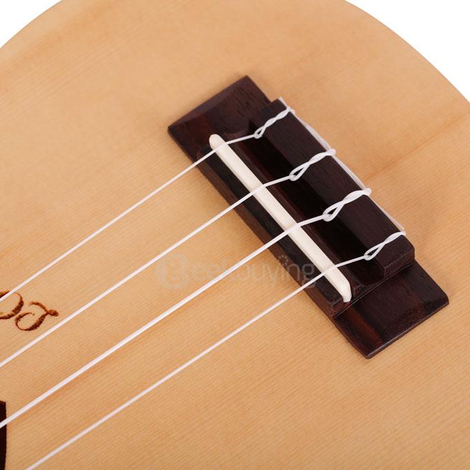 Kaka KUS-LOVE02 21 Inch Mini Mahogany Ukulele Handcraft Wood Children Mini Guitar 4 Aquila Strings