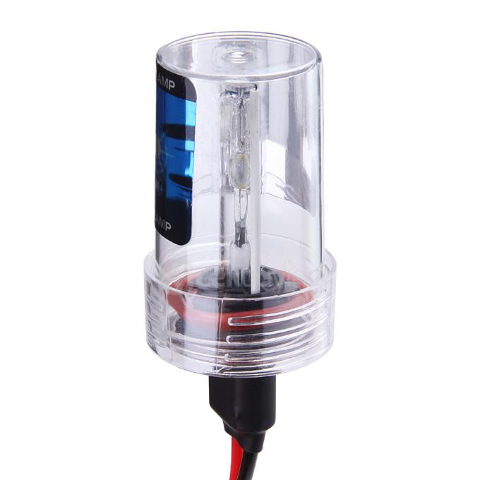 8000K Car H11 35W HID Xenon Headlight Light Lamp Bulb Replacement - Black + White ( One Pair )