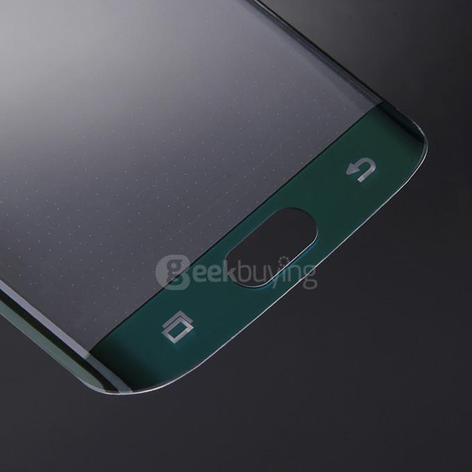 Makibes 3D Curved Surface Toughened Glass 0.33mm Screen Protector Film Cover Arc Edge For Samsung S6 Edge - Green