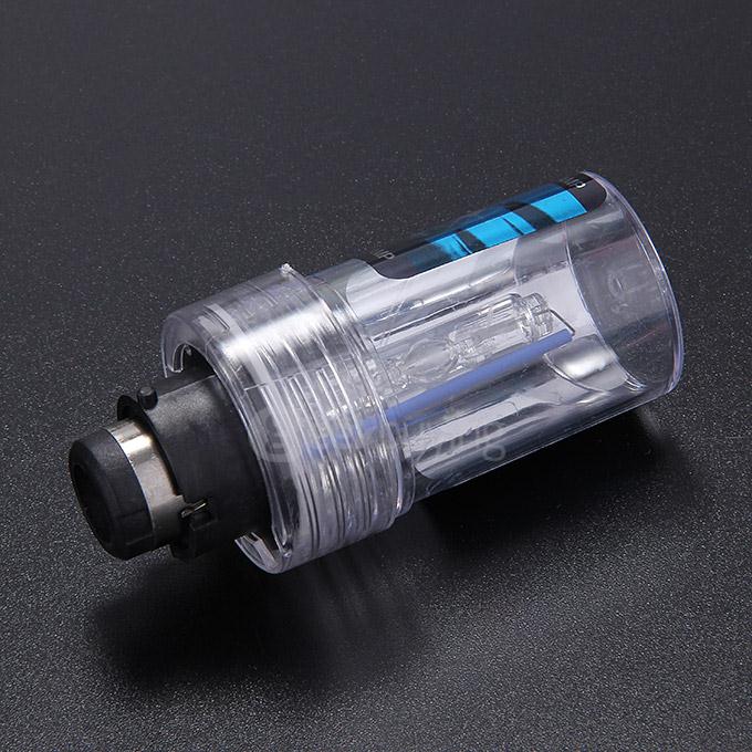 4300K 55W D2S Car HID Brilliant Blue Xenon Headlight Light Lamp Bulbs - Black + White ( One Pair )