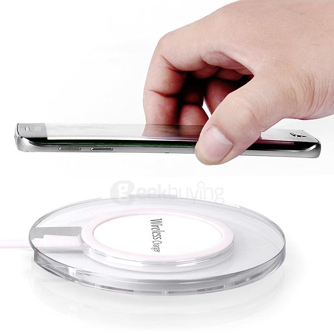 Itian A9 Qi Standard Wireless Charger Transmitter for Mobile Phones - White