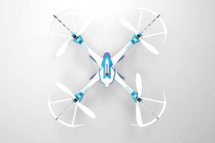 JJRC H16 YiZhan Tarantula X6 Wide Angle 3D Stunt Quadcopter with 5MP Camera With IOC - Black & white
