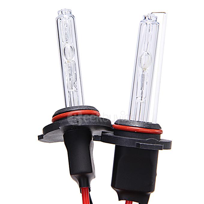 12000K Car 9005 35W HID Xenon Headlight Light Lamp Bulb Replacement - Black + White ( One Pair )