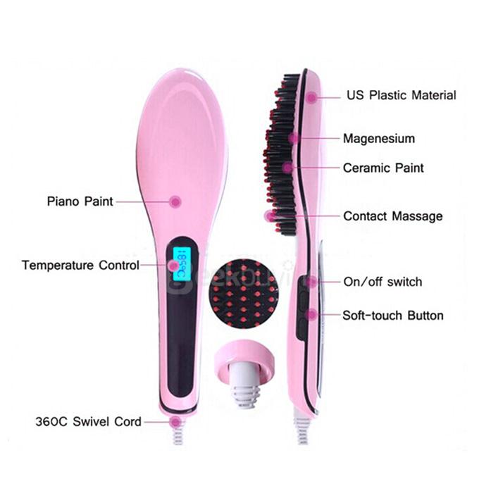 110V-240V Automatic Intelligent Straight Hair Electric Comb Hair Care Health Care Massage Comb