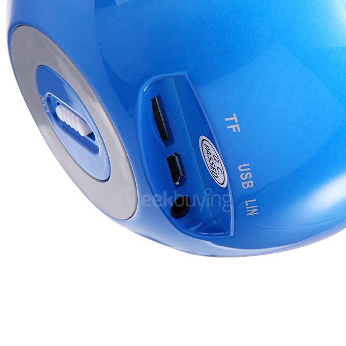 BT-118 Mini Portable Bluetooth 4.0 Speaker Hands-Free Touch Control HiFi Mini Loudspeaker For Smartphones - Blue