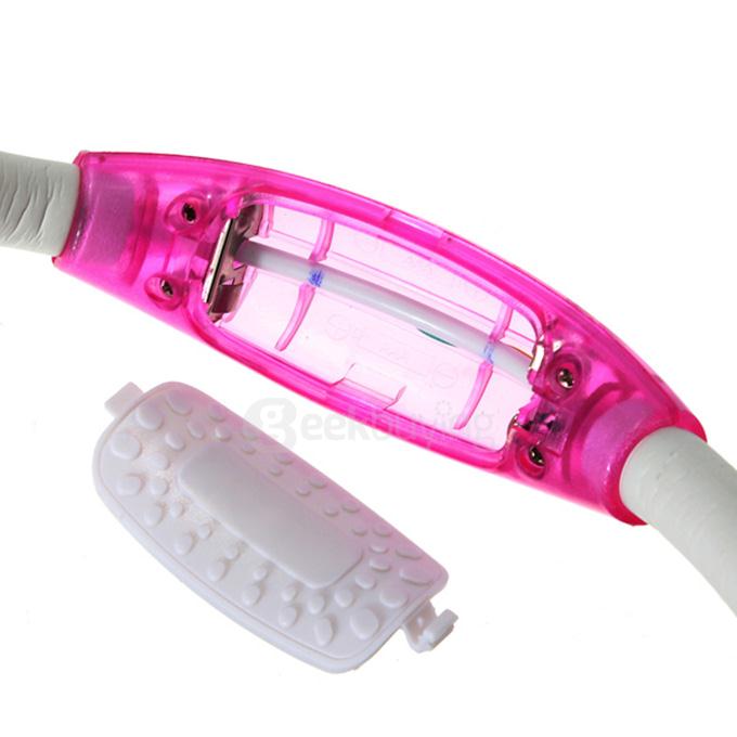 LED Flashlight Hands-Free Book Reading Huglight Lamp - Pink