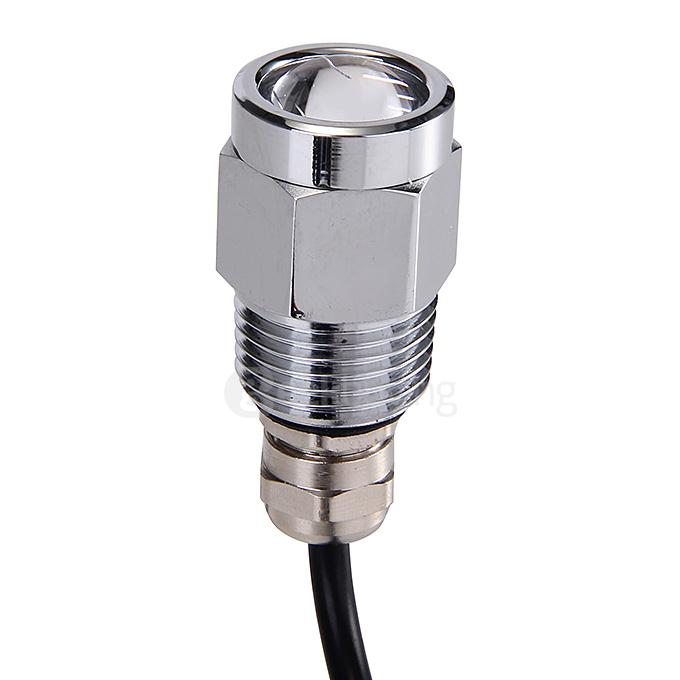 9W IP68 Boat Drain Plug Light Yacht LED Light Underwater Light - White Light