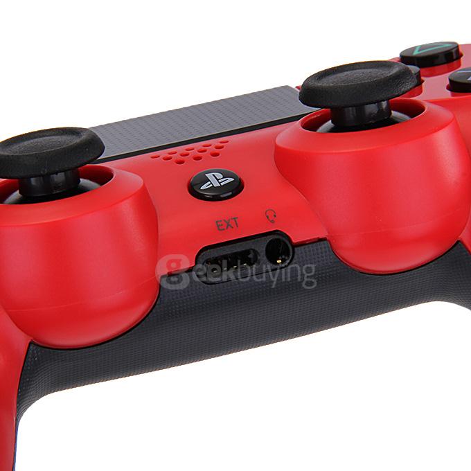 PS4 USB Wired Gaming Controller Gamepad Joystick With Analog Sticks for PC / Laptop / PlayStation 4 - Red