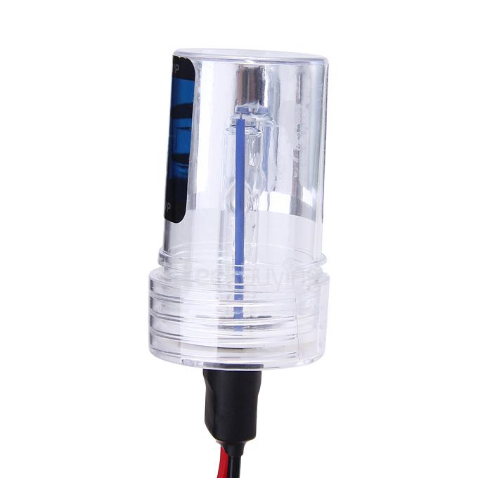 8000K Car H1 55W HID Xenon Headlight Light Lamp Bulb Replacement - Black + White ( One Pair )