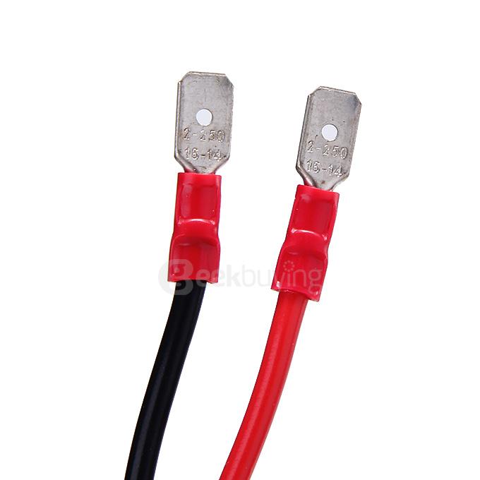 8000K Car H7 35W HID Xenon Headlight Light Lamp Bulb Replacement - Black + White ( One Pair )