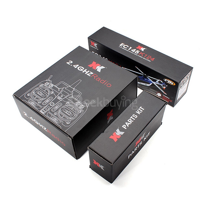 XK K124 6CH Brushless RC Helicopter EC145 3D6G System Inverted Flight Copter RTF