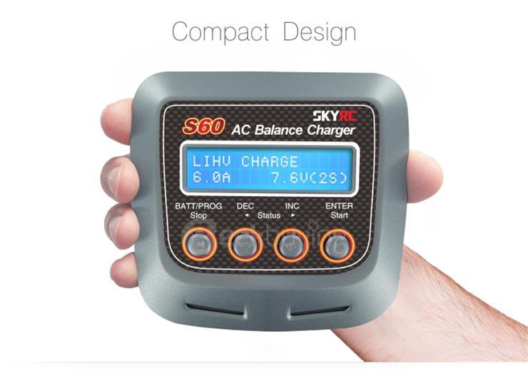SKYRC S60 60W AC Battery Balance Charger Discharger