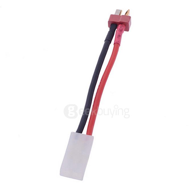 Deans Charging Adapter T Male Plug to Female Tamiya Head Male Connector Adapter For RC Car Lipo Battery