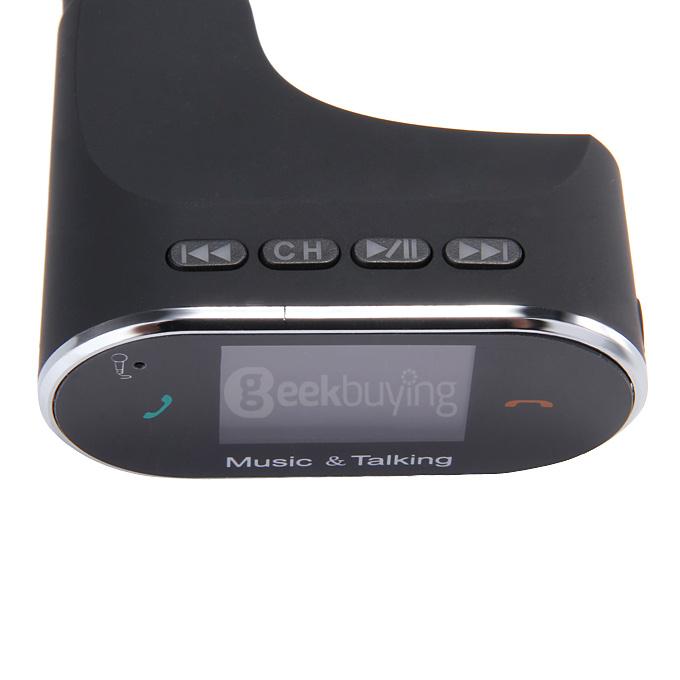 BT30 FM Transmitter Car Kit MP3 Player LCD Screen Bluetooth Handsfree SD USB Charger with Remote Control