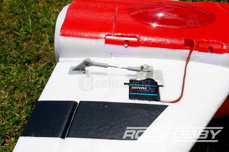 RocHobby Super Scorpion 70mm EDF Jet EPO Red PNP