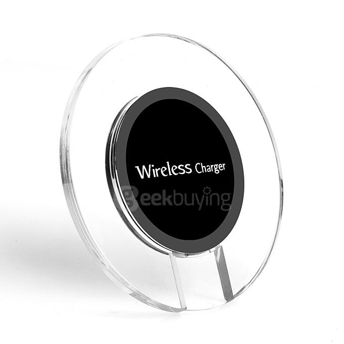 Itian A9 Qi Standard Wireless Charger Transmitter for Mobile Phones - Black