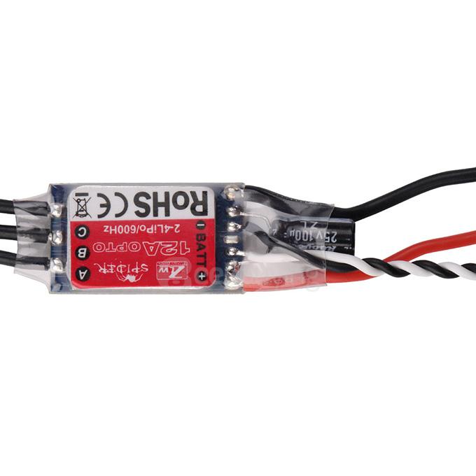 ZTW Spider 12A OPTO Brushless Speed Control ESC