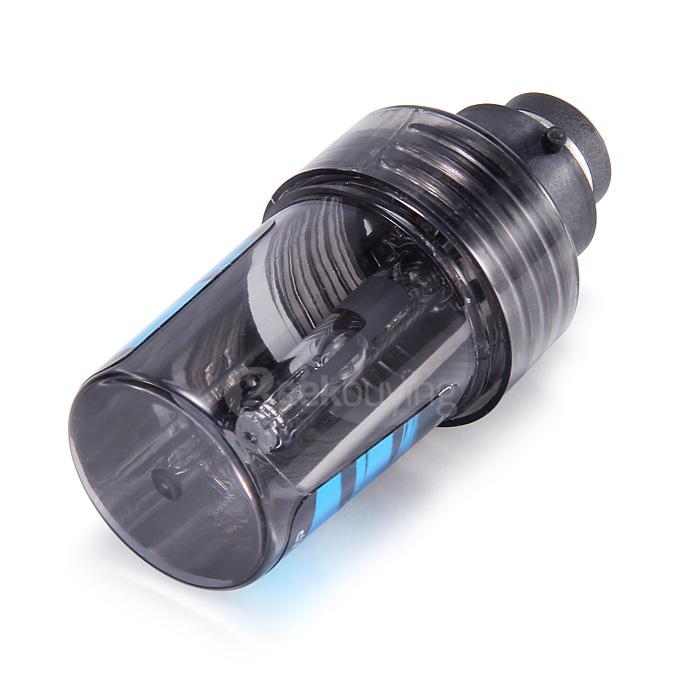 5000K 35W D4R Car HID Pure white Xenon Headlight Light Lamp Bulbs - Black + White ( One Pair )