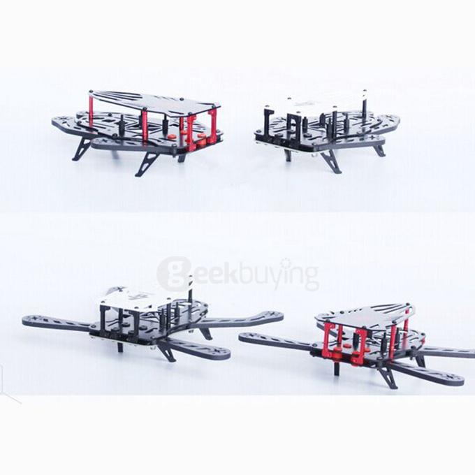 LS-250 Cicada 250mm FPV Quadcopter Carbon Fiber Folding Frame Kit