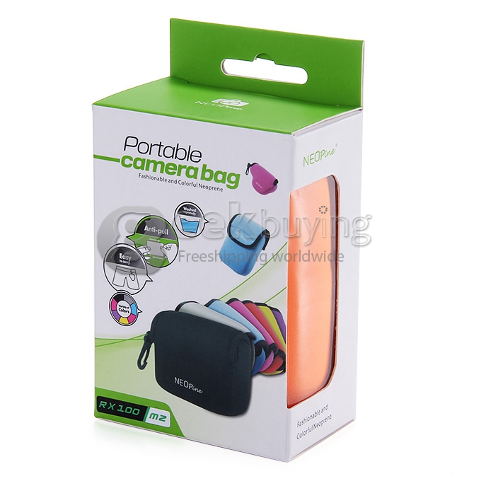 NEOpine NE-RX100/RX100 II Protective Waterproof Soft Case Bag Pouch Perfect For Sony RX100 RX100II - Yellow