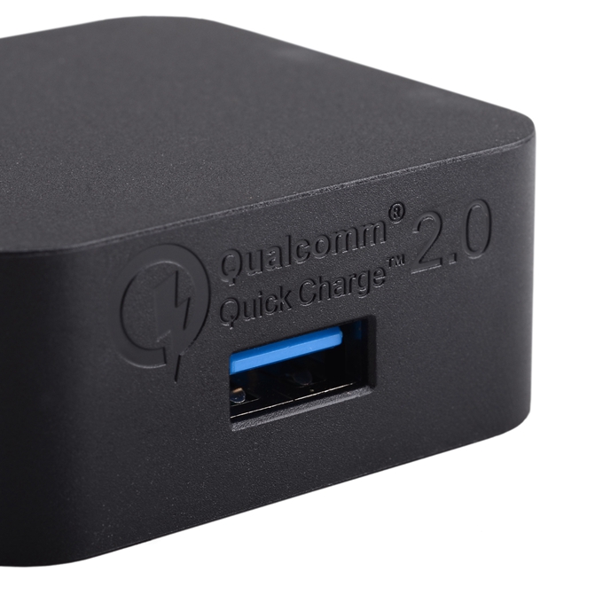 Tronsmart Quick Charge 2.0 18W AC Home Wall Travel USB Charger Fast Charger wth 1.8M USB Cable for Galaxy S6/S6 Edge Note 4/Edge Google Nexus 6 HTC M9 Xperia Z3/Z2 Sharp Aquos Pad/Zeta Xiaomi