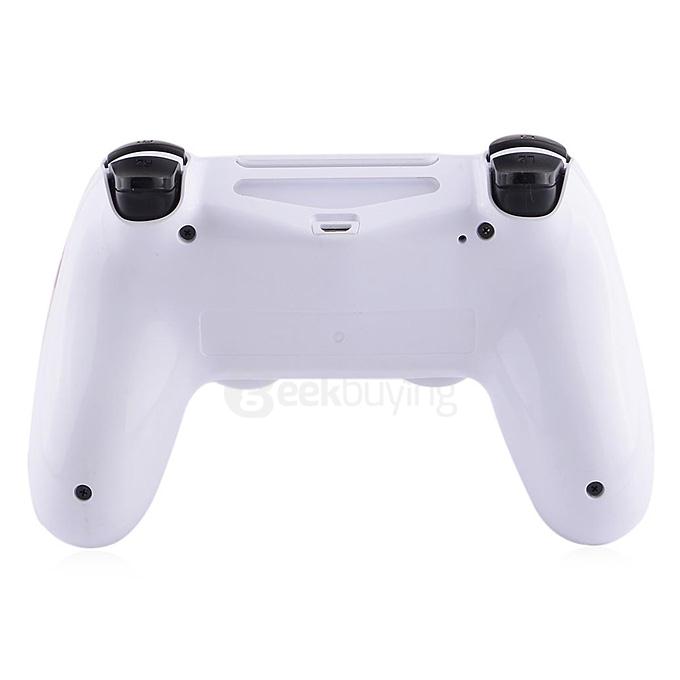 PS4 USB Wired Gaming Controller Gamepad Joystick With Analog Sticks for PC / Laptop / PlayStation 4 - White