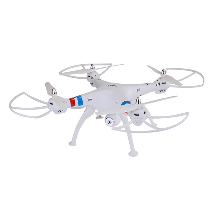 Syma X8C Venture Quadcopter 2MP HD Camera Headless Mode 2.4G RC RTF 6 Axis Gyro 3D Flip Fly - White