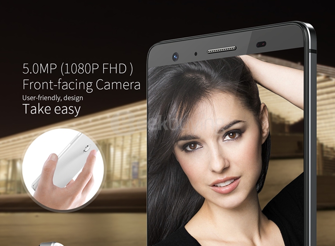 Mlais M7 Plus 5.5inch 4G LTE Android 5.1 3GB 16GB Smartphone 64bit MT6753 Octa Core 13.0MP Fingerprint ID - White